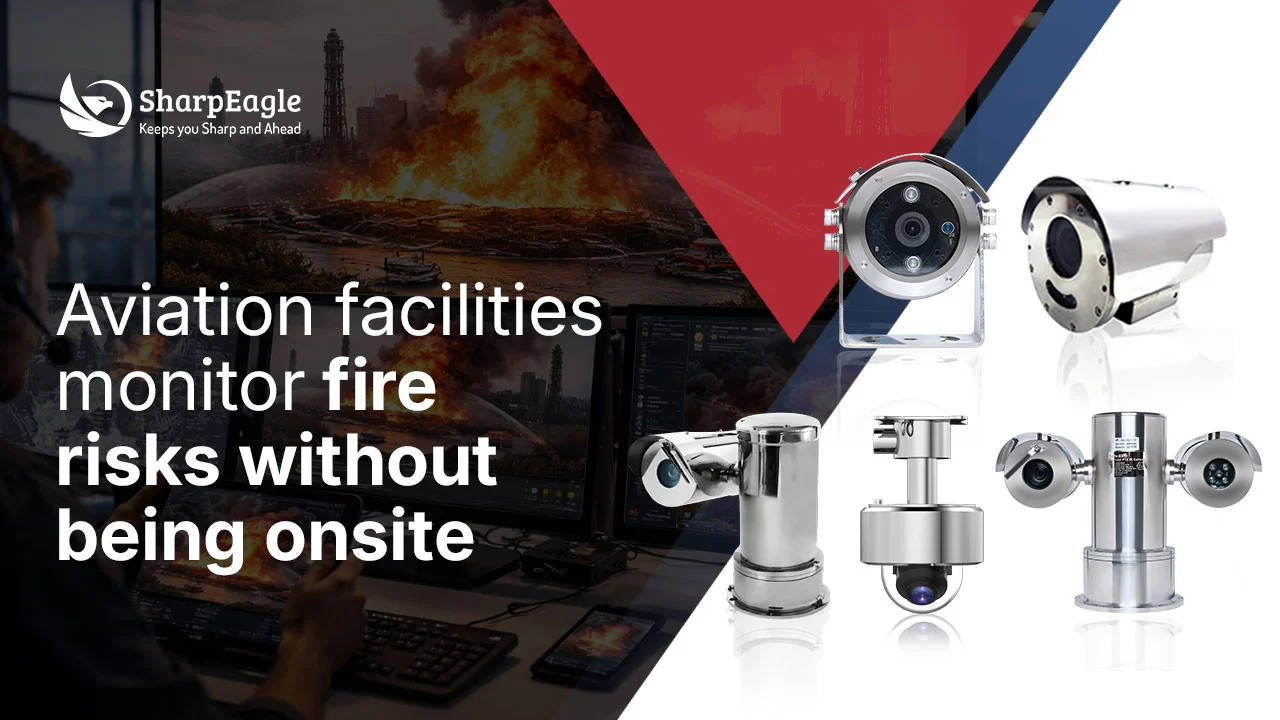 Aviation Fire Risk Monitoring Without Onsite Presence